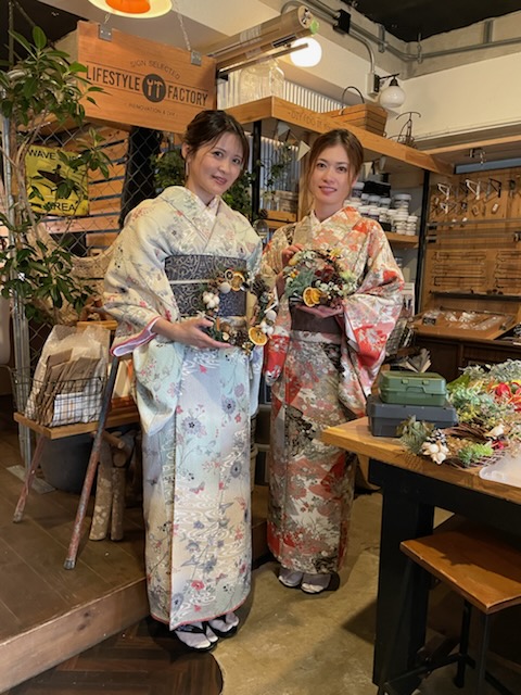 京都遊び場，リースづくりワークショップ京都